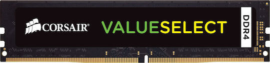 Corsair Value Select DDR4 with Module 1x8GB and Speed 2400 for Desktop CMV8GX4M1A2400C16