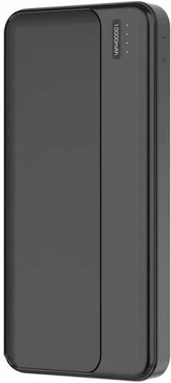 Inkax PB-01A Power Bank 10000mAh with 2 USB-A Ports Black