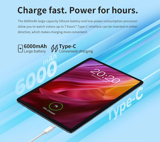 Teclast P40HD 4G 10.1" Tablet (8GB/128GB) Grey view 3