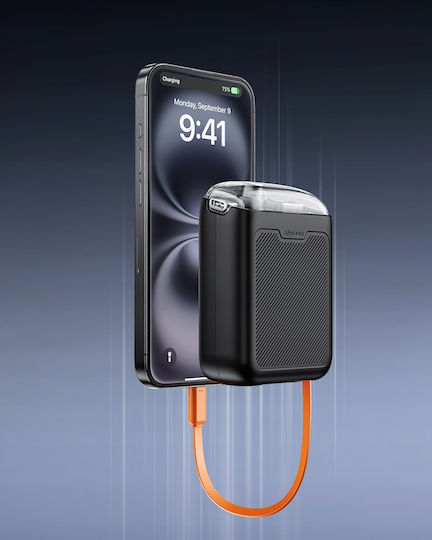 Innostyle MINI Power Bank 10000mAh 33W with 2 USB-C Ports Black view 8