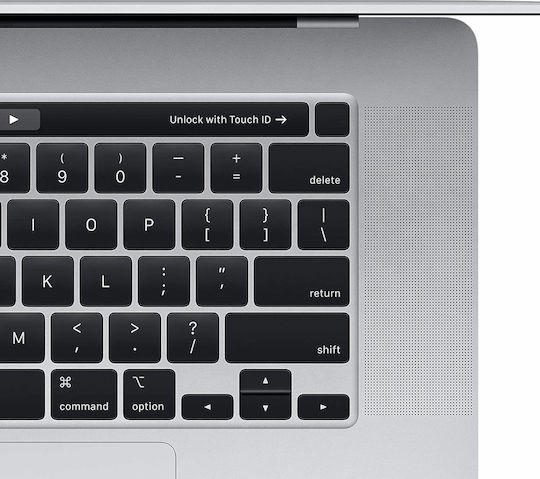Apple MacBook Pro 16" (2019) IPS Retina Display (i7/16GB/512GB SSD/Radeon Pro 5300M) Silver (US Keyboard) vue 4