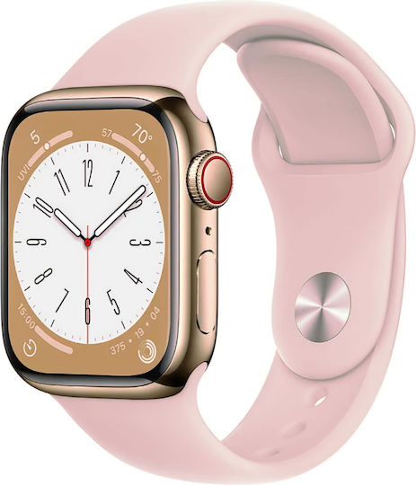 Smartwatch Idealstore I Watch S6 Full Touch Screen Curved 2.5d Display Call Function Built-in Speaker Microphone Multi-sport Function Heart Rate Sensor Pedometer Sleep Monitor Pink Color