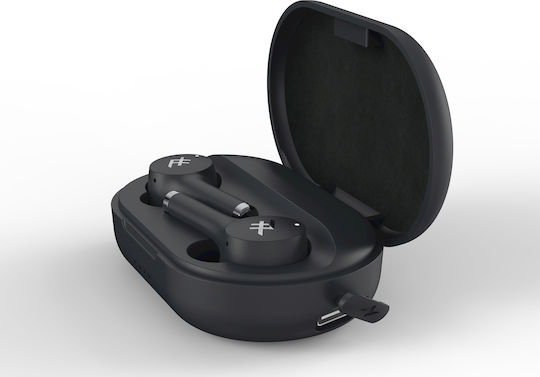 iFrogz Airtime Pro In-ear Bluetooth Handsfree Earphones with Sweat Resistance and Charging Case Black Ansicht 2