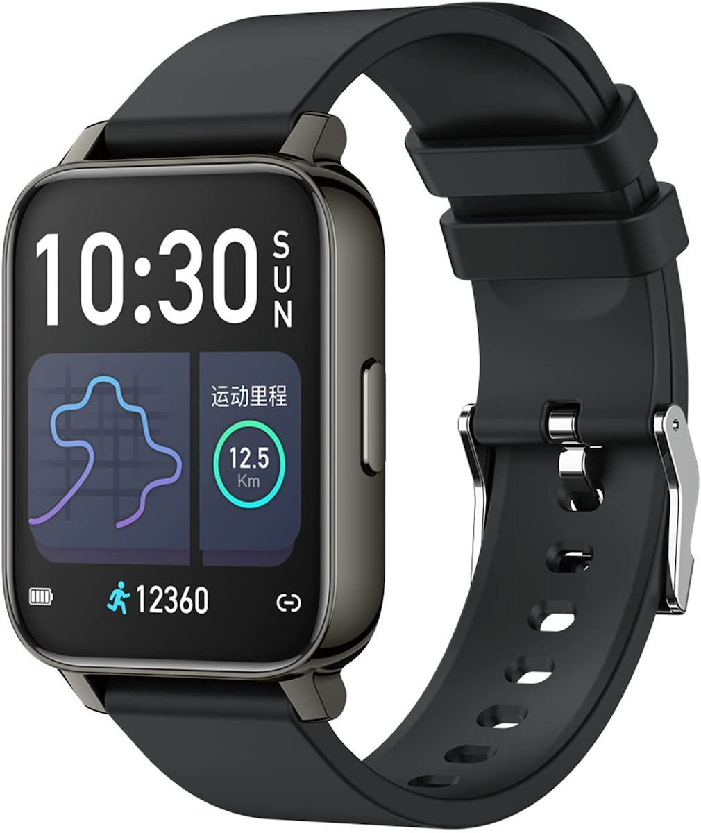 Hero Band FiT Pro Aluminium Smartwatch with Heart Rate Monitor (Black)