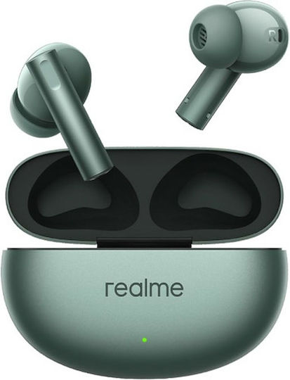 Realme Buds Air 6 Bluetooth Handsfree Earphones with Charging Case Forest Green view 1