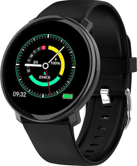 Colmi Μ31 Smartwatch with Heart Rate Monitor (Black)