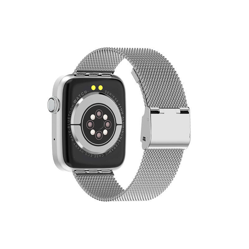 WearPro FiT Aluminium Smartwatch with Heart Rate Monitor (Silver) view 5