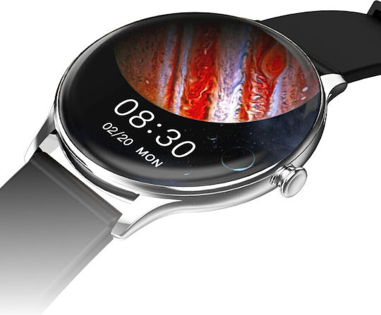 MaxCom FW48 Smartwatch with Heart Rate Monitor (Black) view 3