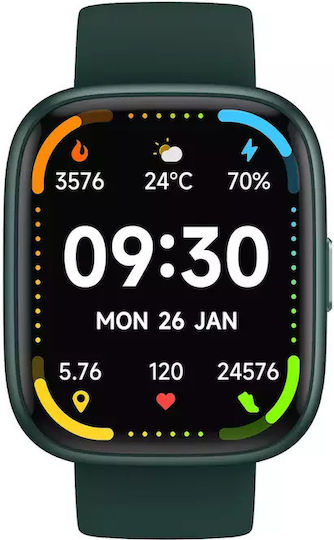 MaxCom Ecowatch 6 46mm with Heart Rate Monitor (Green) view 5