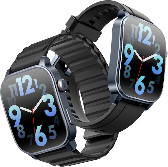 Kieslect Ks 3 47mm Smartwatch with Heart Rate Monitor (Black) view 5