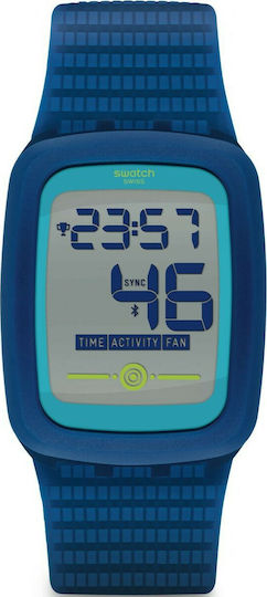Swatch Electrozero 2 Smartwatch (Blue) view 1