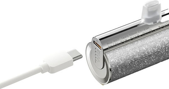 Veger W0573P Power Bank 5000mAh 20W Power Delivery Silver view 8