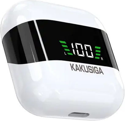 Kakusiga KSC-686 Earbud / In-ear Bluetooth Handsfree Earphones with Charging Case White vue 2