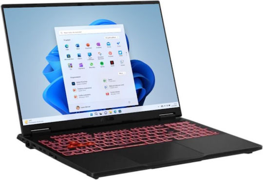 Asus TUF Gaming A16 FA608WV-R7321W 16" QHD+ 165Hz (Ryzen AI 300 Series-9 HX 370/32GB/1TB SSD/GeForce RTX 4070/W11 Home) Mecha Gray (International English Keyboard) view 1