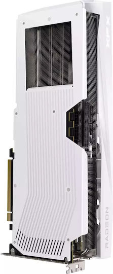 XFX Radeon RX 9070 XT 16GB GDDR6 Quicksilver White Graphics Card view 4
