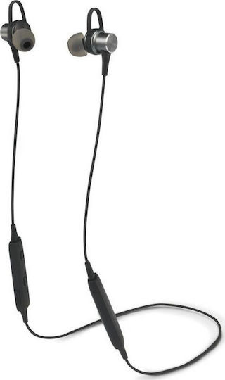 Noozy Sport Magnetic In-ear Bluetooth Handsfree Earphones with Sweat Resistance Black