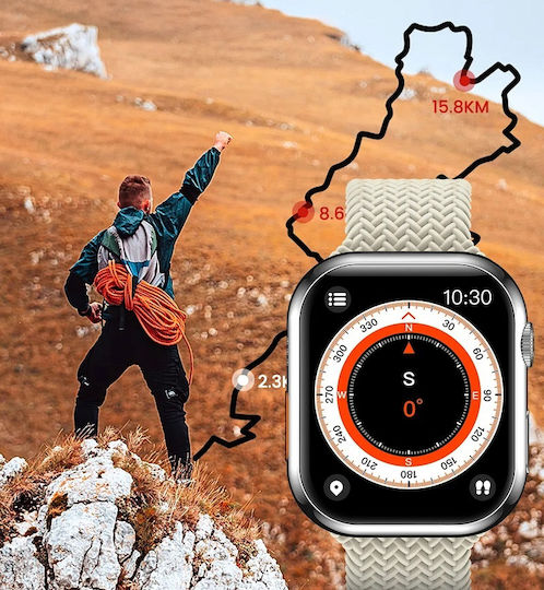 Z81 Pro Max Smartwatch with Heart Rate Monitor (Colorful) view 6