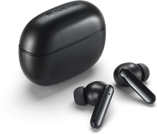 Motorola Moto Buds 125 Bluetooth Handsfree Earphones with Sweat Resistance and Charging Case Moonless Night