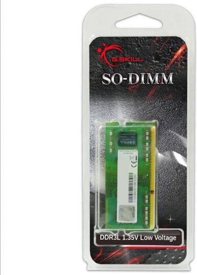G.Skill DDR3L Memory RAM With Module 1x4GB And Speed 1600 For Laptop F3-1600C9S-4GSL view 4