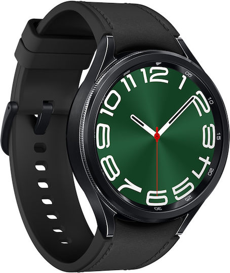 Samsung Galaxy Watch6 Classic LTE Stainless Steel 47mm Waterproof with eSIM and Heart Rate Monitor (Black) view 3
