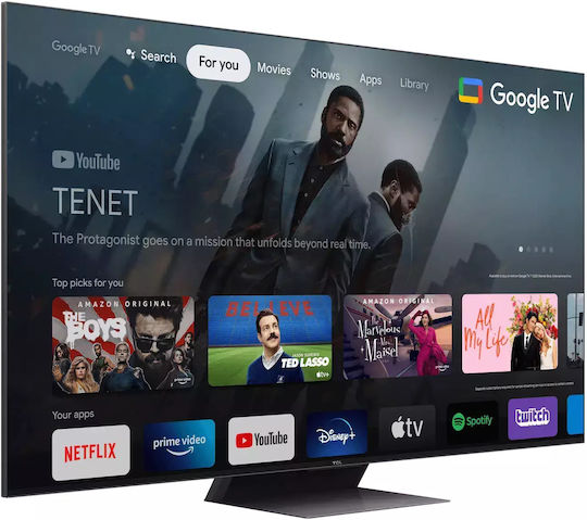 TCL Smart Television 65" 4K UHD QLED 65C845 HDR (2023) view 2