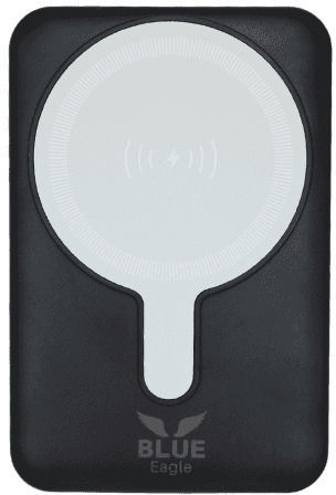 Blue Eagle Be-pbw-05 MagSafe Power Bank 3in1 Built-in Bracket 10000mAh Black view 1