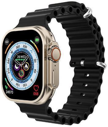 Bluetooth Smartwatch 2.02" Amoled Display Android iOS Pedometer view 1
