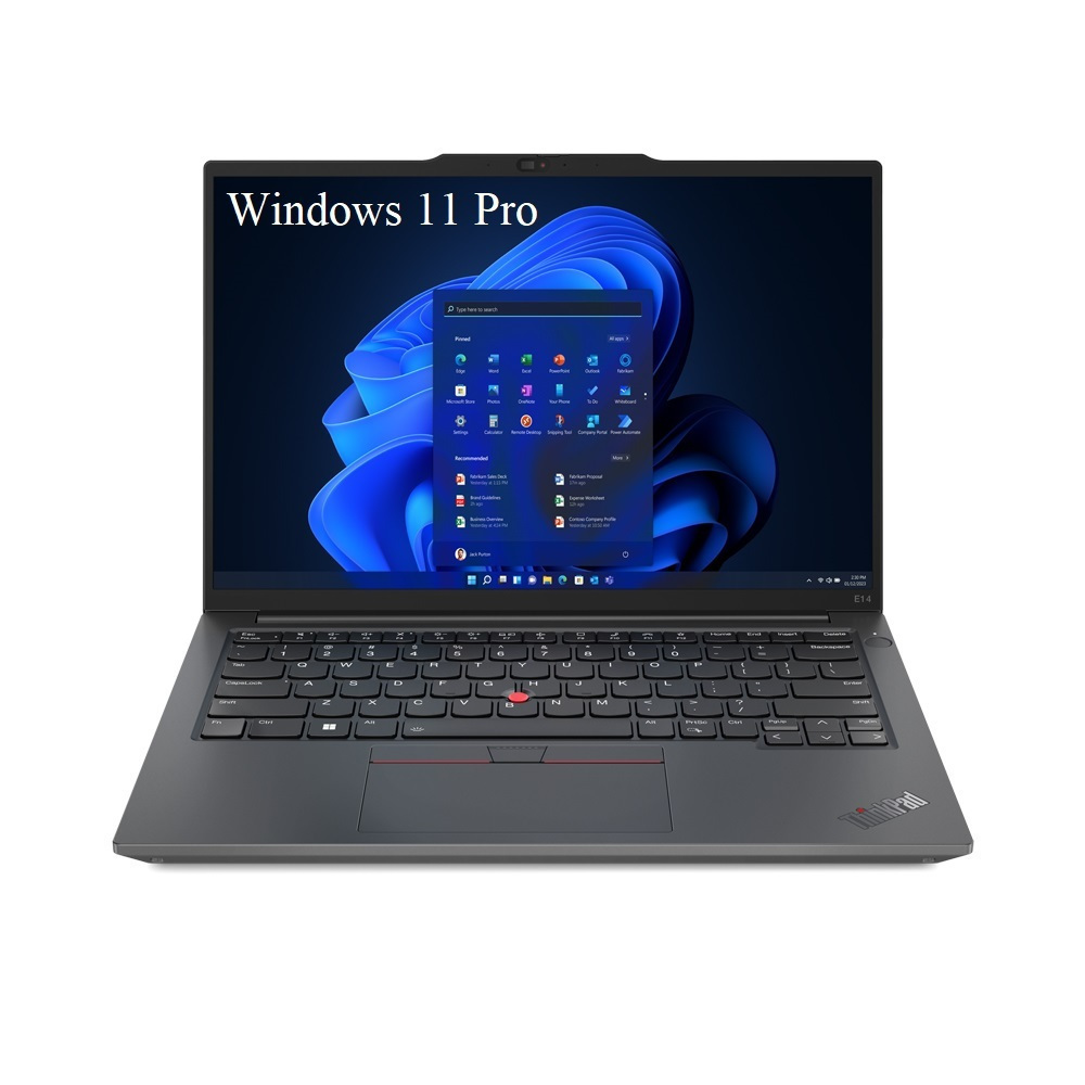 Lenovo ThinkPad E14 Gen 5 (Intel) 14" IPS FHD+ (Ryzen 3-7330U/8GB/256GB SSD/W11 Pro) Graphite Black (US Keyboard)