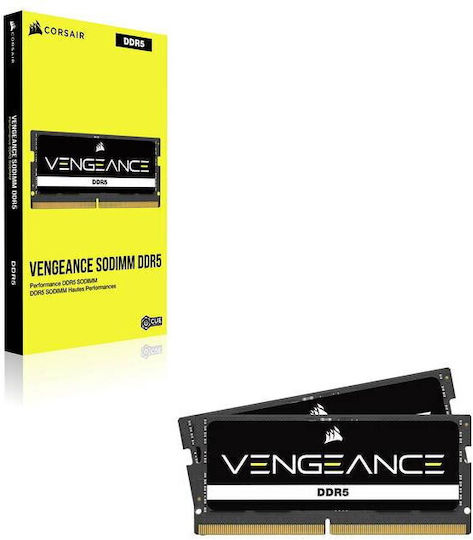 Corsair VENGEANCE DDR5 with 1x24GB Module and 4800 Speed for Laptop CMSX24GX5M1A4800C40
