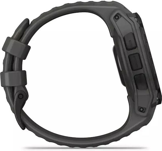Garmin Instinct E 40mm Waterproof Smartwatch with Heart Rate Monitor (Black with Charcoal Band) view 8