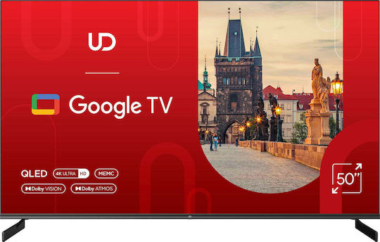UD Smart Television 50" 4K UHD QLED 50QGU7210S HDR (2024)