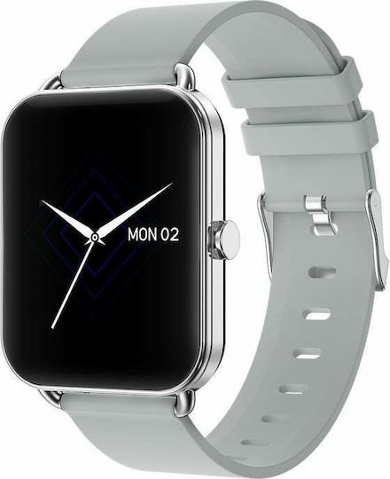Colmi P18 Smartwatch with Heart Rate Monitor (Gray)