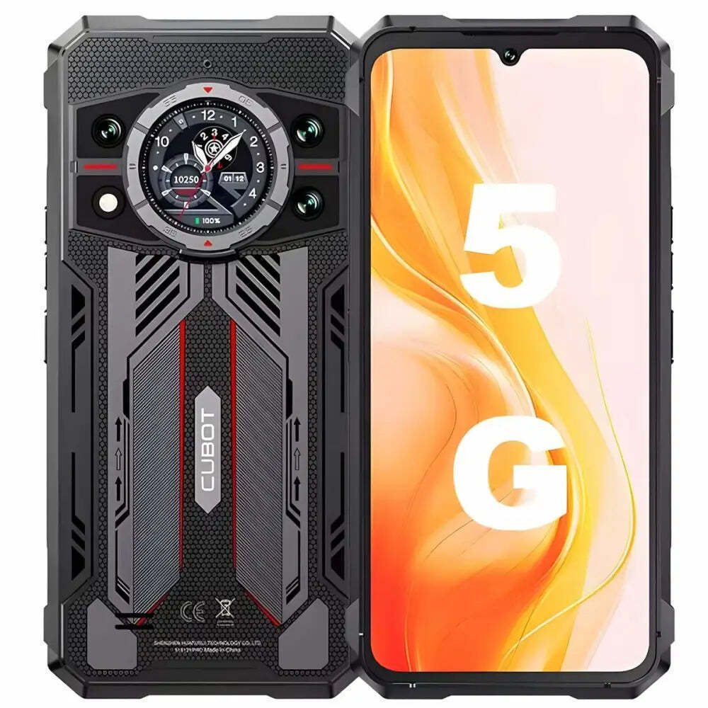 Cubot KingKong 11 5G Dual SIM (16GB/256GB) Resistant Smartphone Black view 2