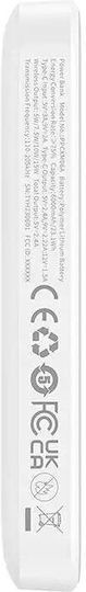 Baseus Mini MagSafe Power Bank 6000mAh 20W with USB-C Port White view 7