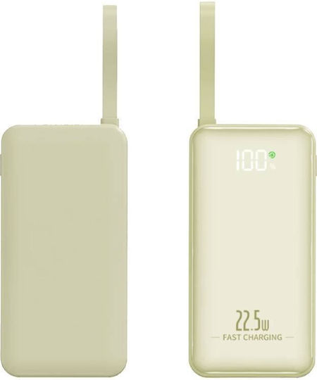 Nine Y369 22.5w Fast Charging Mini Power Bank 10000mah White view 1