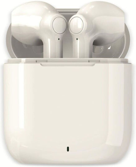 Denver TWE-39 In-ear Bluetooth Handsfree Earphones with Charging Case White view 1
