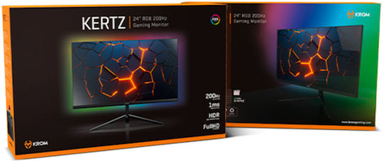 Krom NXKROMKERTZ24 VA Monitor 23.8" FHD 1920x1080 200Hz view 3