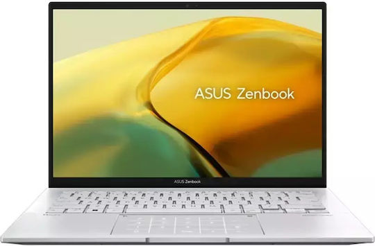 Asus ZenBook 14 UX3402VA-KP550W 14" QHD+ (i7-13700H/16GB/512GB SSD/W11 Home) Foggy Silver (GR Keyboard) view 1