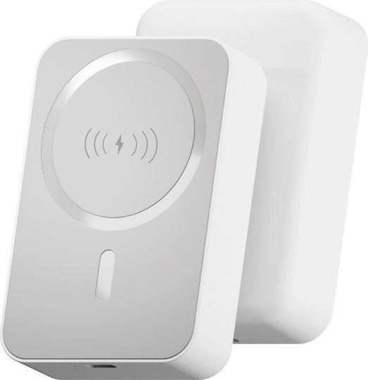Forever MATB-400 Power Bank 10000mAh 15W with USB-C Port White