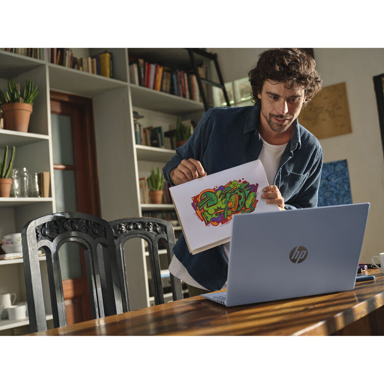 HP OmniBook 5 AI 16" IPS FHD+ (Ultra 7-255U/16GB/1.0TB SSD/W11 Home) (US Keyboard) view 5