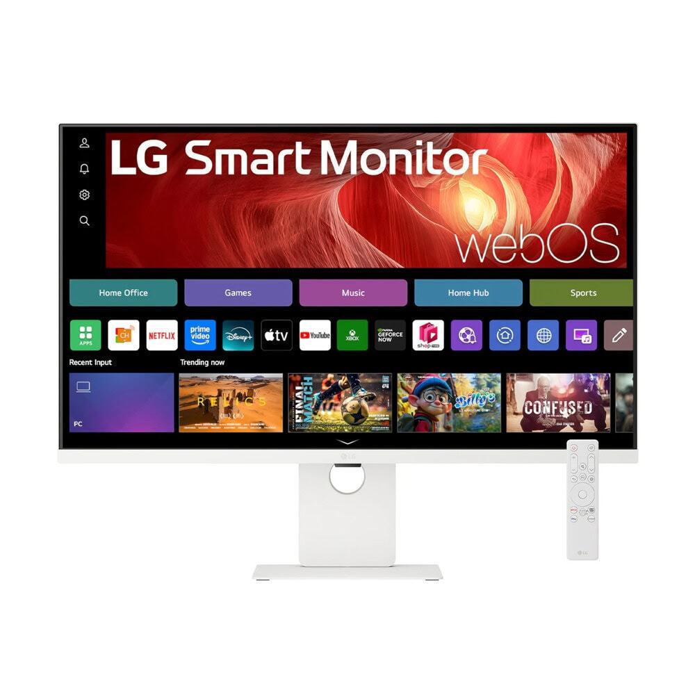 LG 37U730SA-W Ultrawide IPS HDR Smart Monitor 36.5" 4K 3840x2160 with Response Time 5ms GTG White view 1