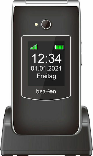 Bea-fon SL645 Single SIM Mobile with Buttons Black view 1