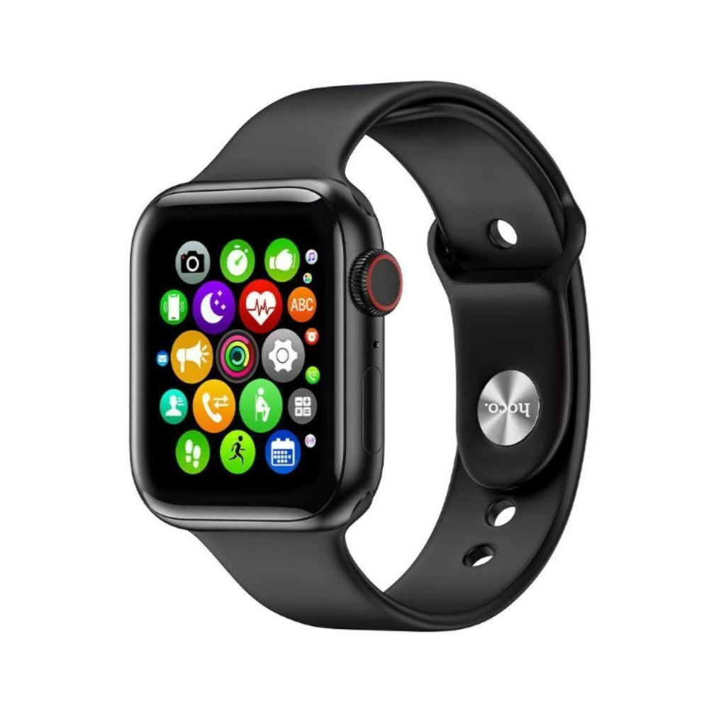 Hoco DY12 Smartwatch with Heart Rate Monitor Black