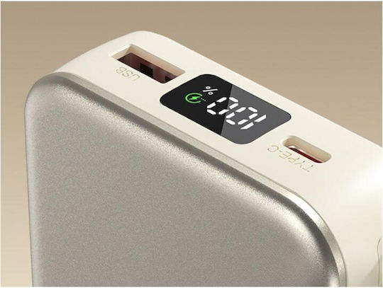 AT0639 Power Bank 20000mAh 22.5W Quick Charge 3.0 Beige view 5