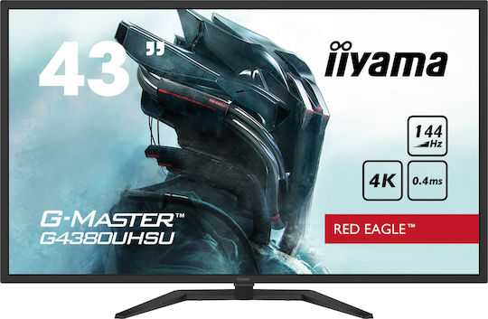 Iiyama G-Master G4380UHSU-B1 VA HDR Gaming Monitor 42.5" 4K 3840x2160 vue 4