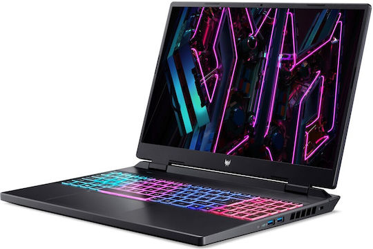 Acer Predator Helios Neo 16 PHN16-71-75DA 16" QHD+ 165Hz (i7-13700HX/16GB/512GB SSD/GeForce RTX 4070/W11 Home) Obsidian Black (International English Keyboard) view 3