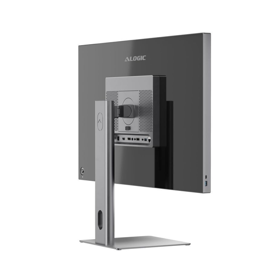 Alogic Aspekt Monitor 32" 4K 3840x2160 Gray view 2