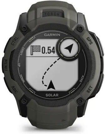 Garmin Instinct 2X Solar 50mm Waterproof Smartwatch with Heart Rate Monitor (Moss) view 3