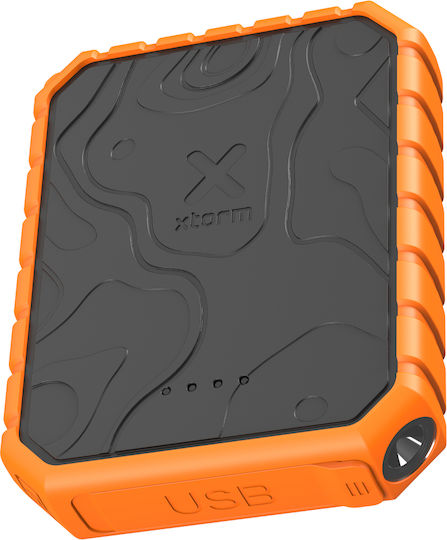 Xtorm XR201 Power Bank 10000mAh 20W with 2 USB-A Ports and USB-C Port Power Delivery / Quick Charge 3.0 Orange view 3