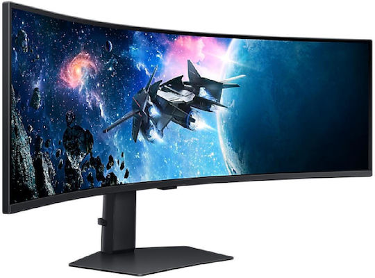 Samsung Odyssey G9 G95C Ultrawide VA Curved Gaming Monitor 49" 5120x1440 240Hz with Response Time 1ms GTG view 6